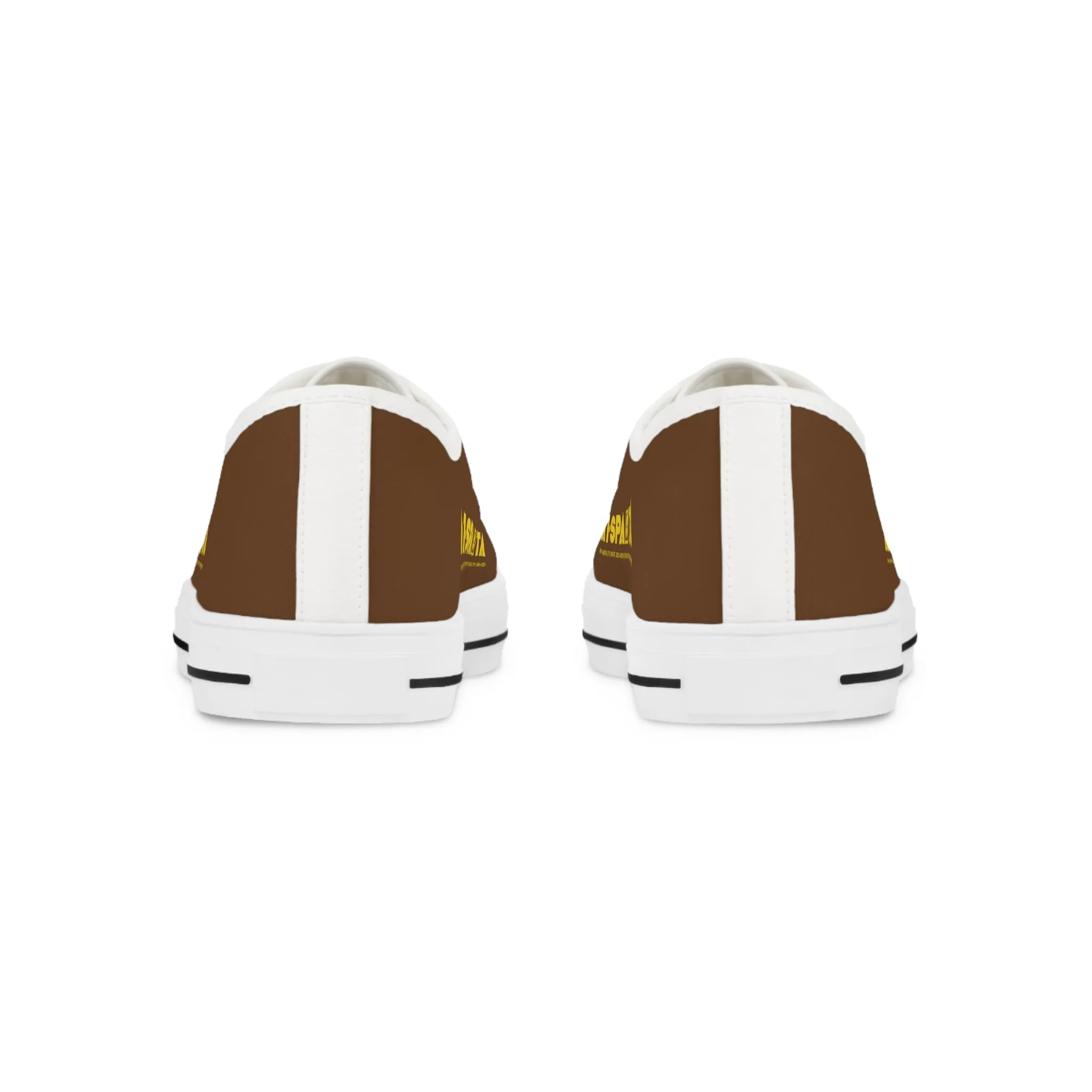 Brown A1-Sparta Men's Low Top Sneakers