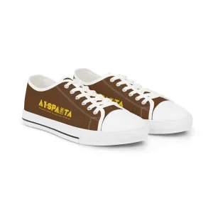 Brown A1-Sparta Men's Low Top Sneakers