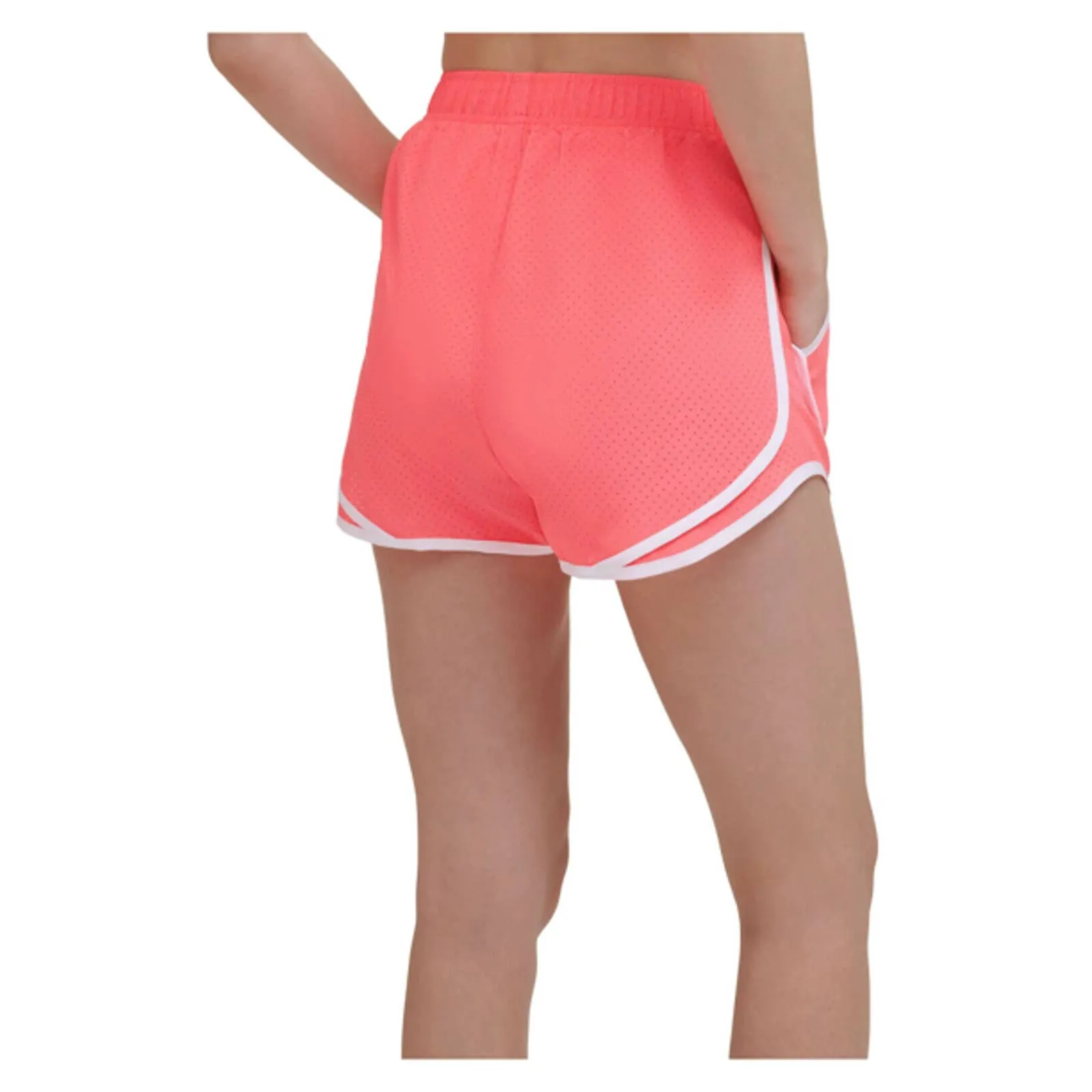 Calvin Klein Women's Perforated Shorts Radiance, NWT, $36