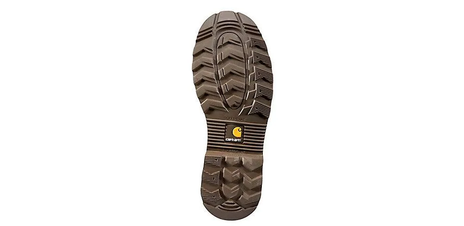 Carhartt Boots, 6-Inch Non-Safety Toe Work Boot, CMW6197, Dk Brown Oil Tanned