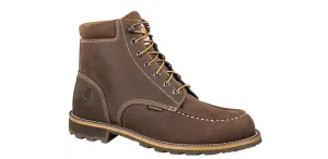 Carhartt Boots, 6-Inch Non-Safety Toe Work Boot, CMW6197, Dk Brown Oil Tanned