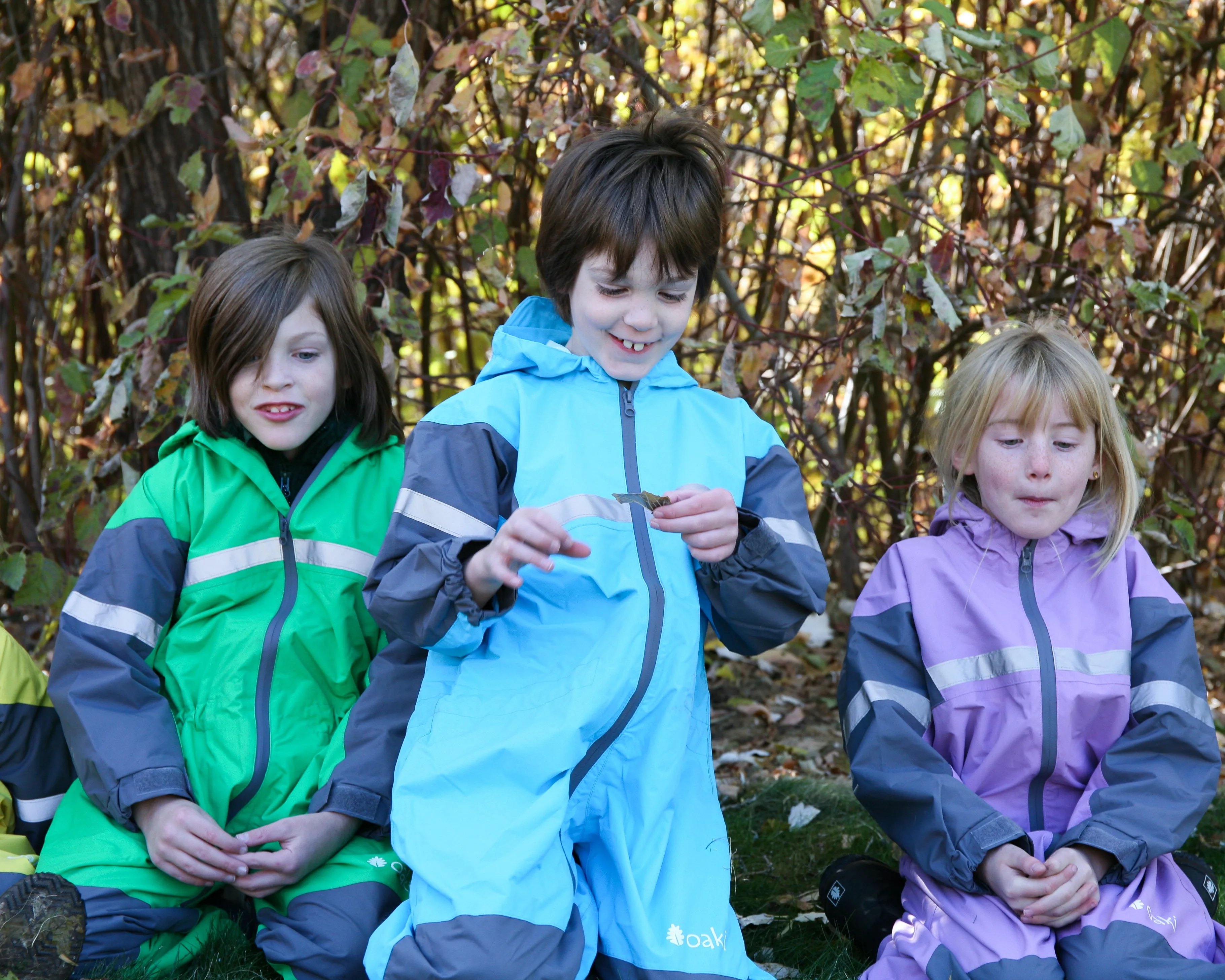 Children's Rain/Trail Suit, Classic Green