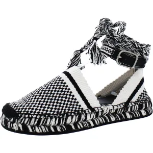 Chloe Womens Meril Ankle Tie Tassel Espadrilles