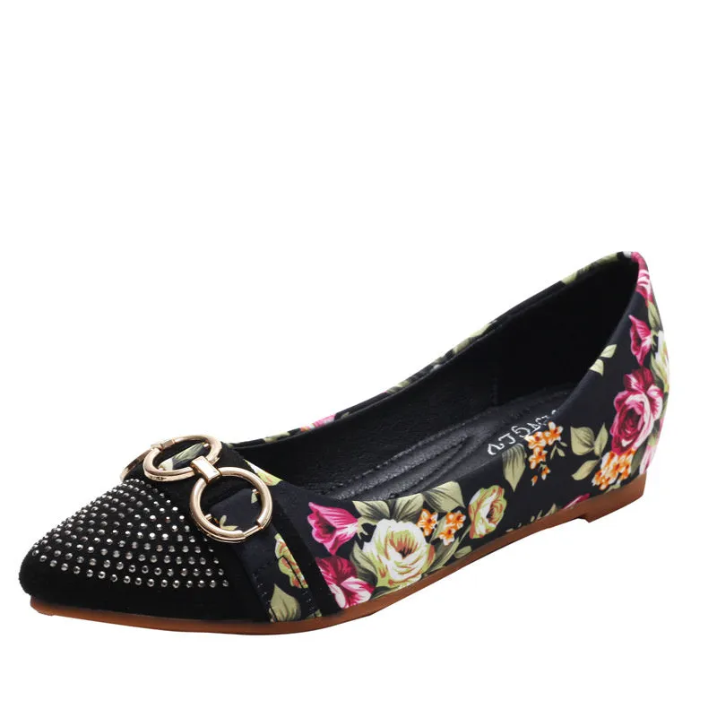 Cilool Point Shallow Mouth Middle Slope Heel Shoes