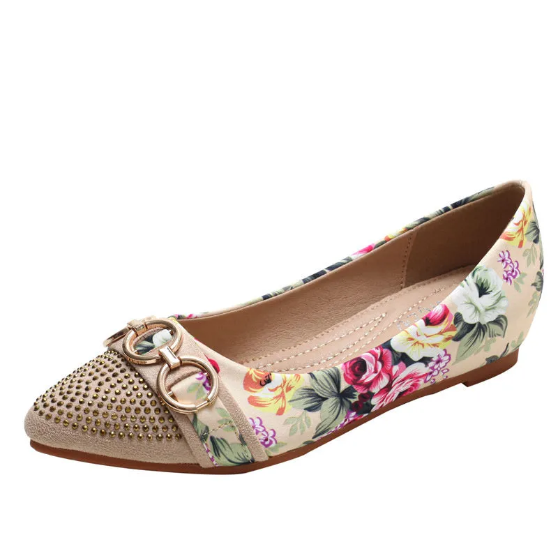 Cilool Point Shallow Mouth Middle Slope Heel Shoes