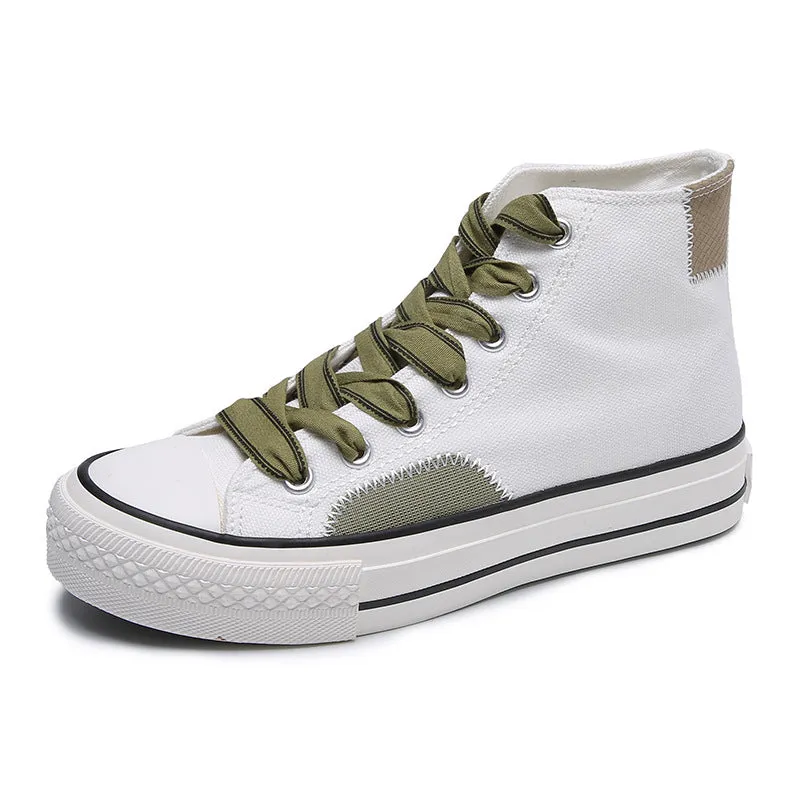 Creative Beautiful Women's Spring Beggar Female Canvas Shoes