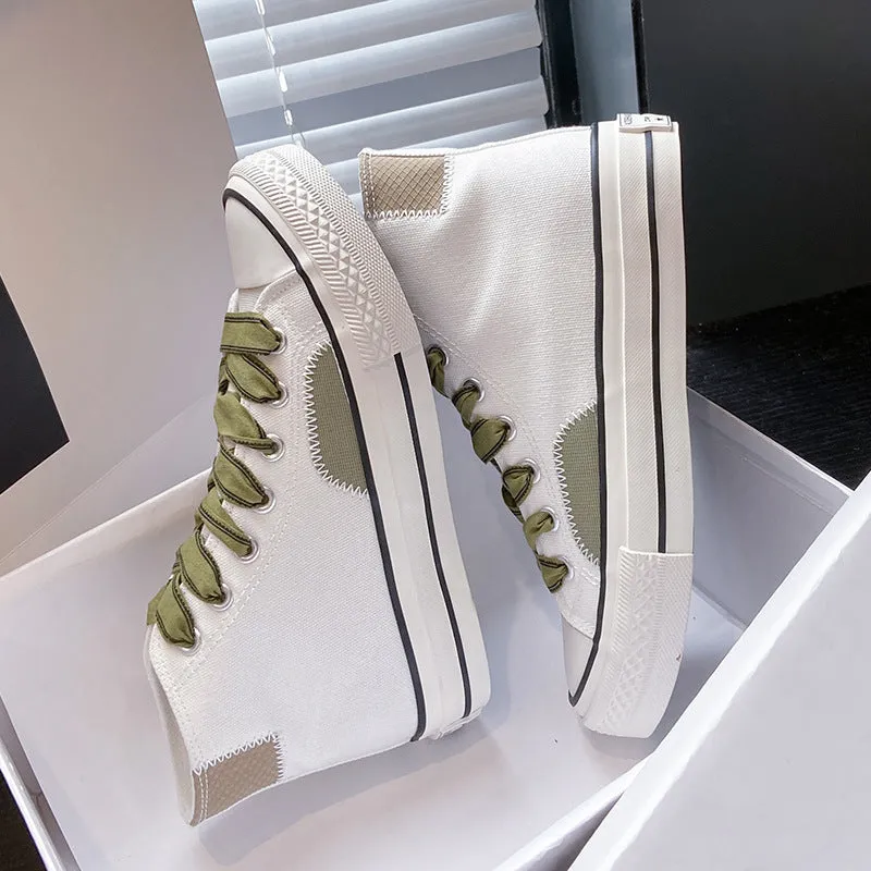 Creative Beautiful Women's Spring Beggar Female Canvas Shoes