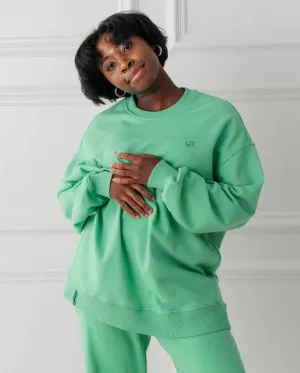 Crew Neck Sweat Green