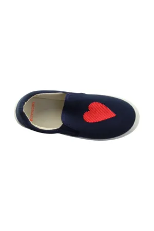 Crewcuts Heart Slip Ons EU36