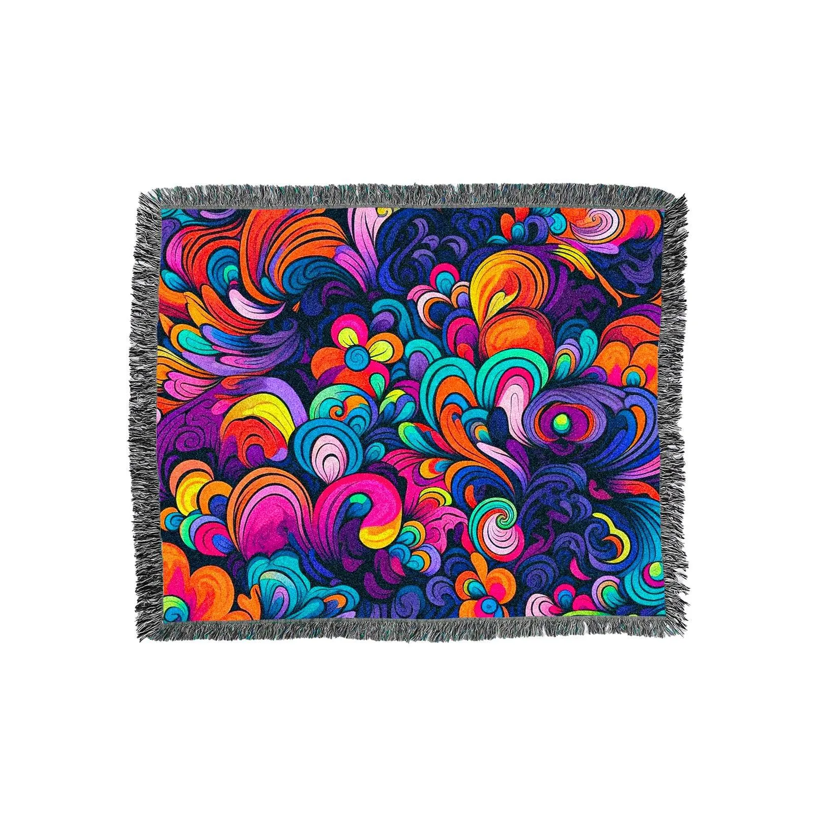 Custom Printed Woven Blankets