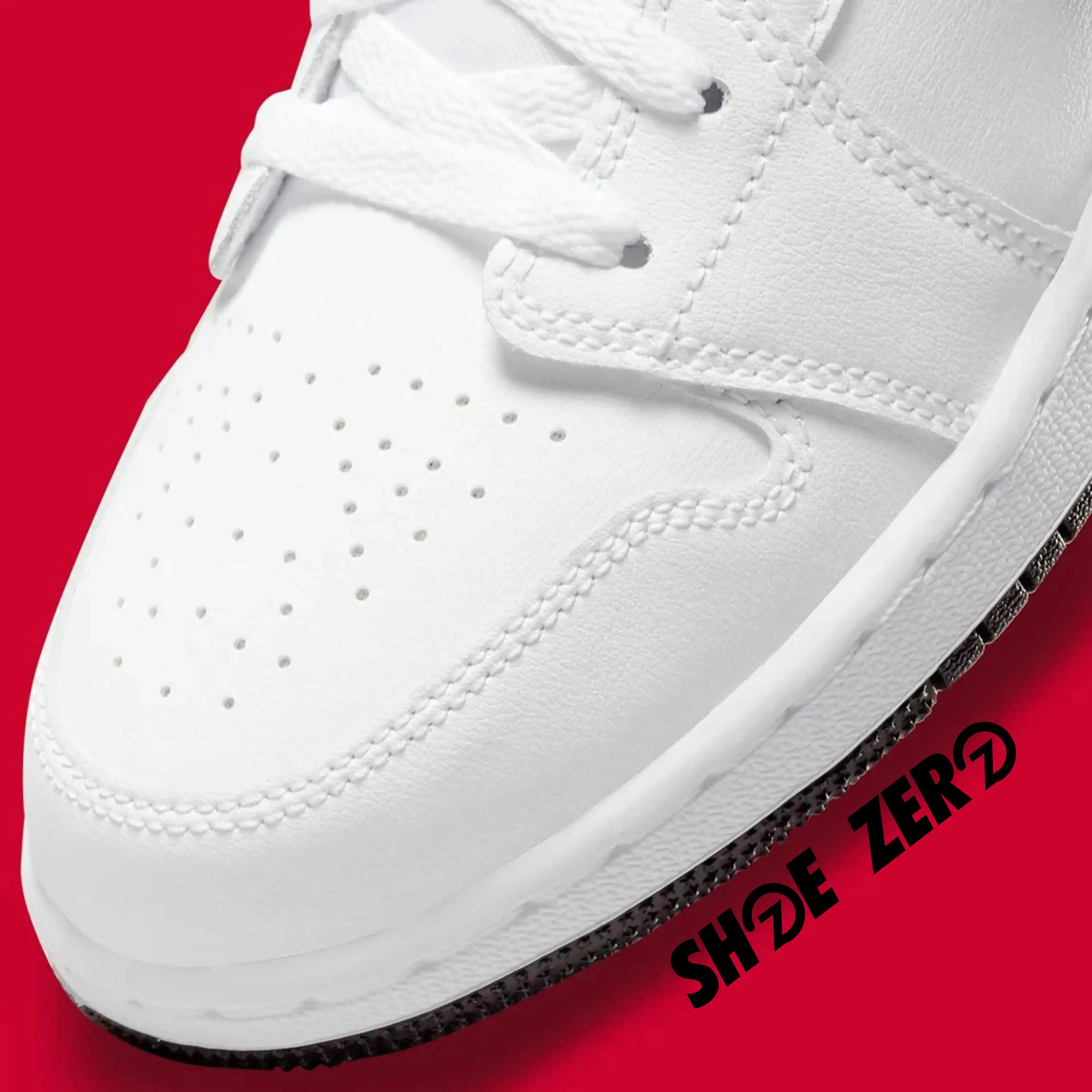 Customizable High-Top Synthetic Leather Sneakers (White)