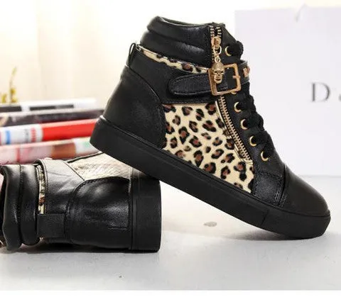 CUTE FASHION HOT ZIPPER CANVAS SHOES