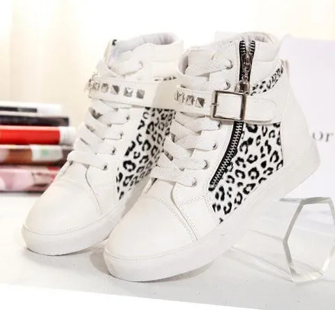CUTE FASHION HOT ZIPPER CANVAS SHOES