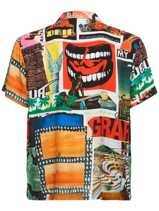 Deva States   Nusa Souvenir printed short sleeve shirt 
