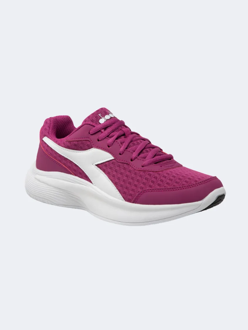 Diadora Eagle 5 Women Running Shoes Fuchsia/White