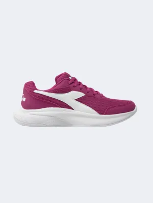 Diadora Eagle 5 Women Running Shoes Fuchsia/White
