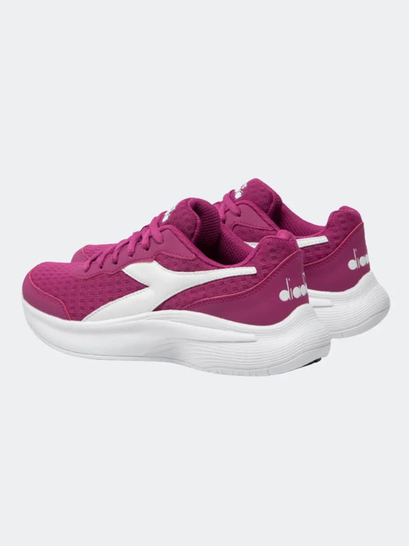 Diadora Eagle 5 Women Running Shoes Fuchsia/White