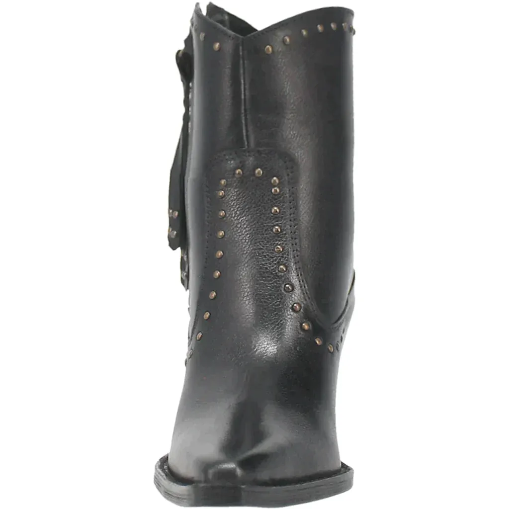 DINGO CLASSY N' SASSY LEATHER BOOTIE STYLE DI952BK