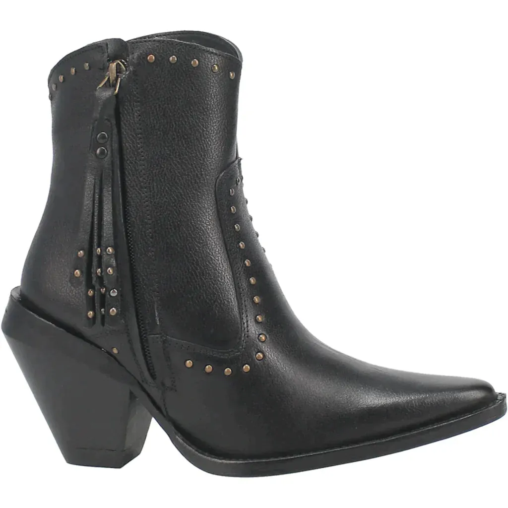 DINGO CLASSY N' SASSY LEATHER BOOTIE STYLE DI952BK