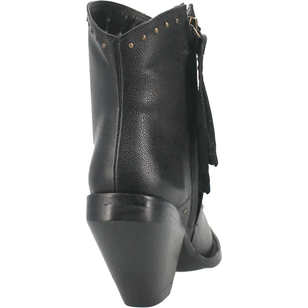 DINGO CLASSY N' SASSY LEATHER BOOTIE STYLE DI952BK