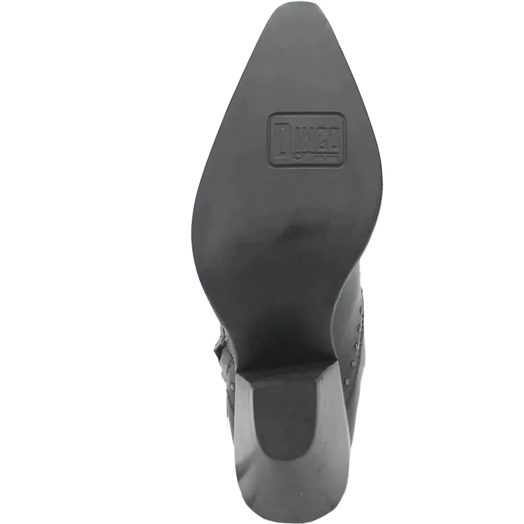 DINGO CLASSY N' SASSY LEATHER BOOTIE STYLE DI952BK