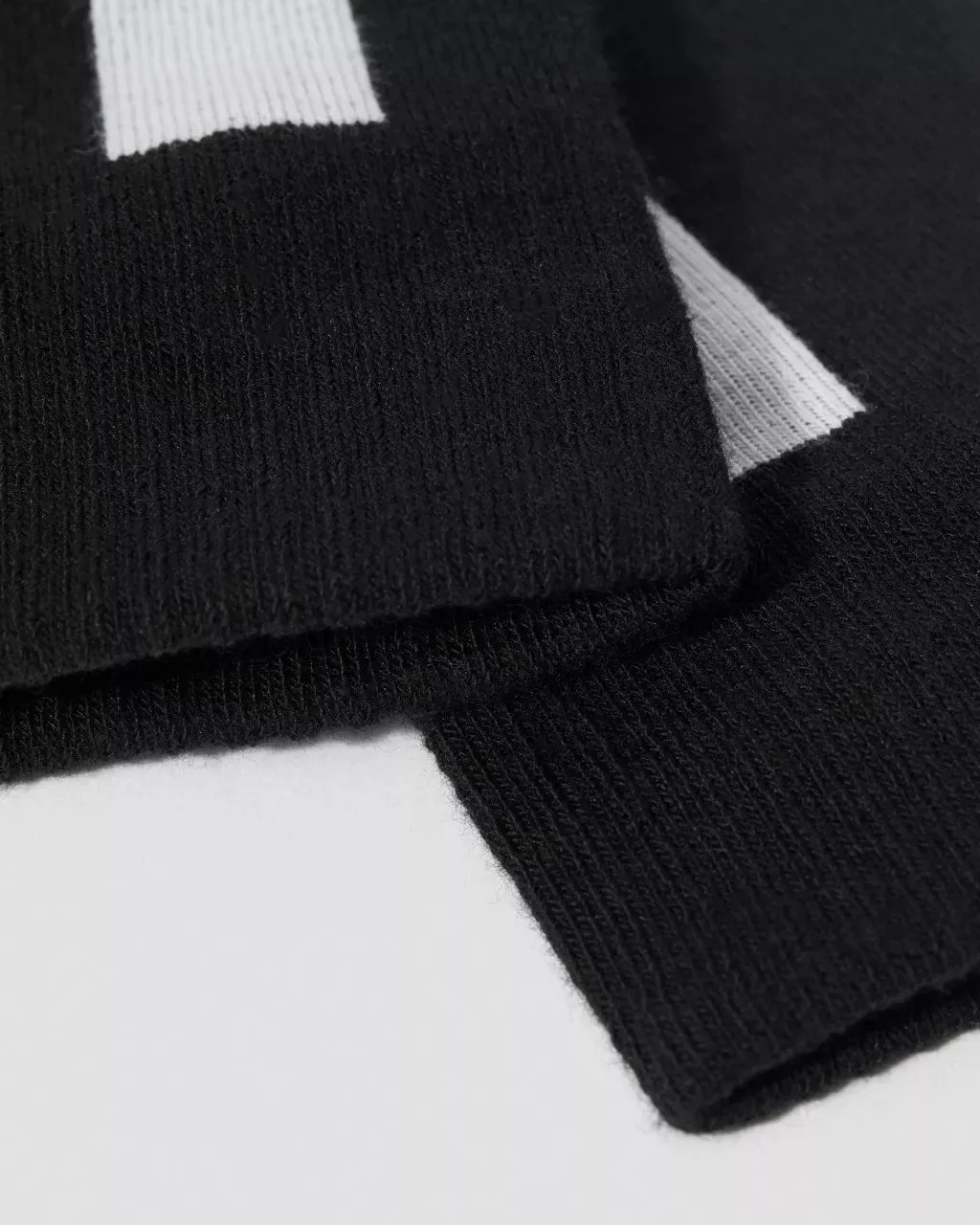 Dr Martens Double Doc Organic Cotton Socks Black / White