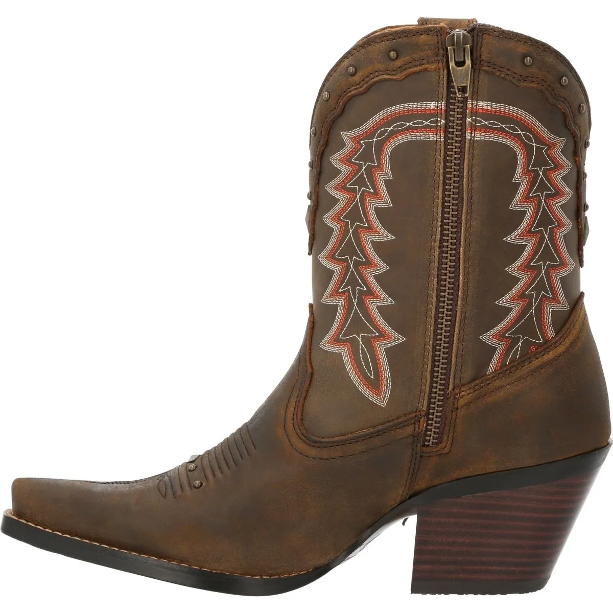 Durango Crush Women's Western Fashion Boots Drd0430 In Roasted Pecan