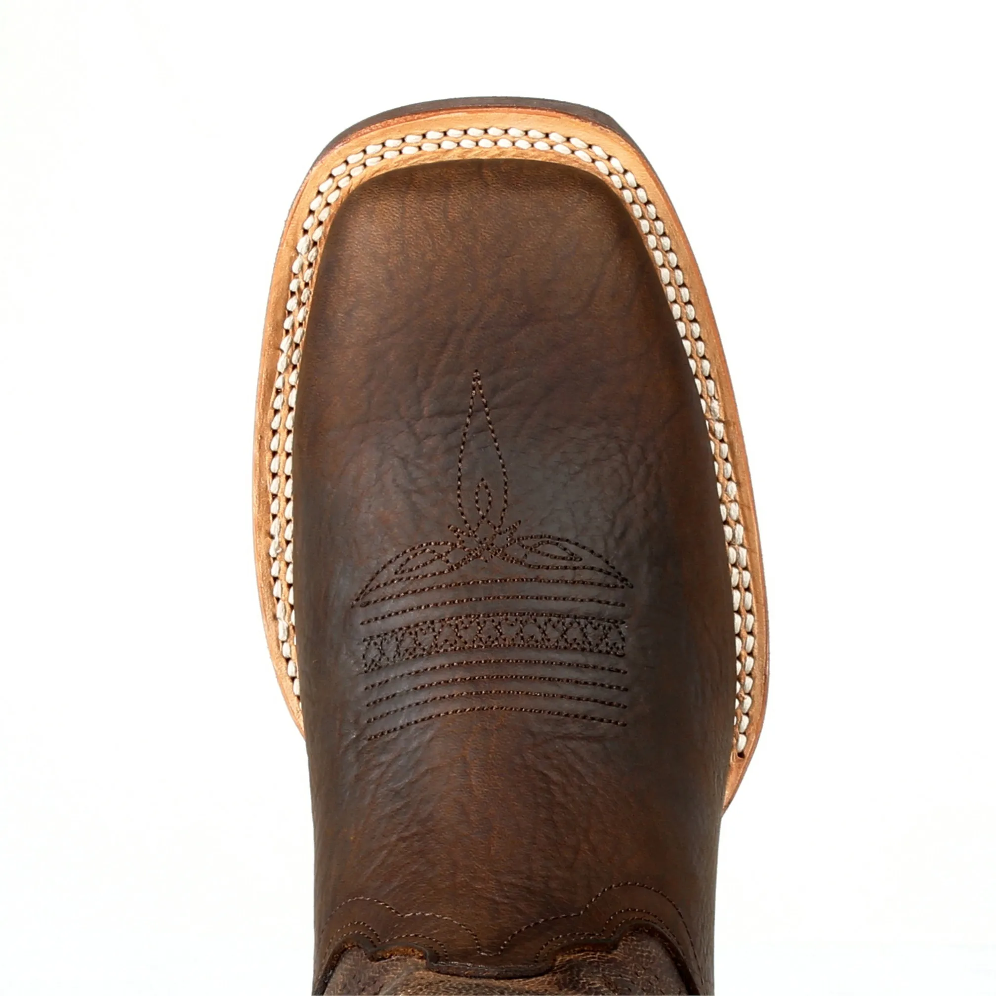 Durango Men's Rebel Pro Bay Brown Ventilated Leather Square Toe Boot DDB0264