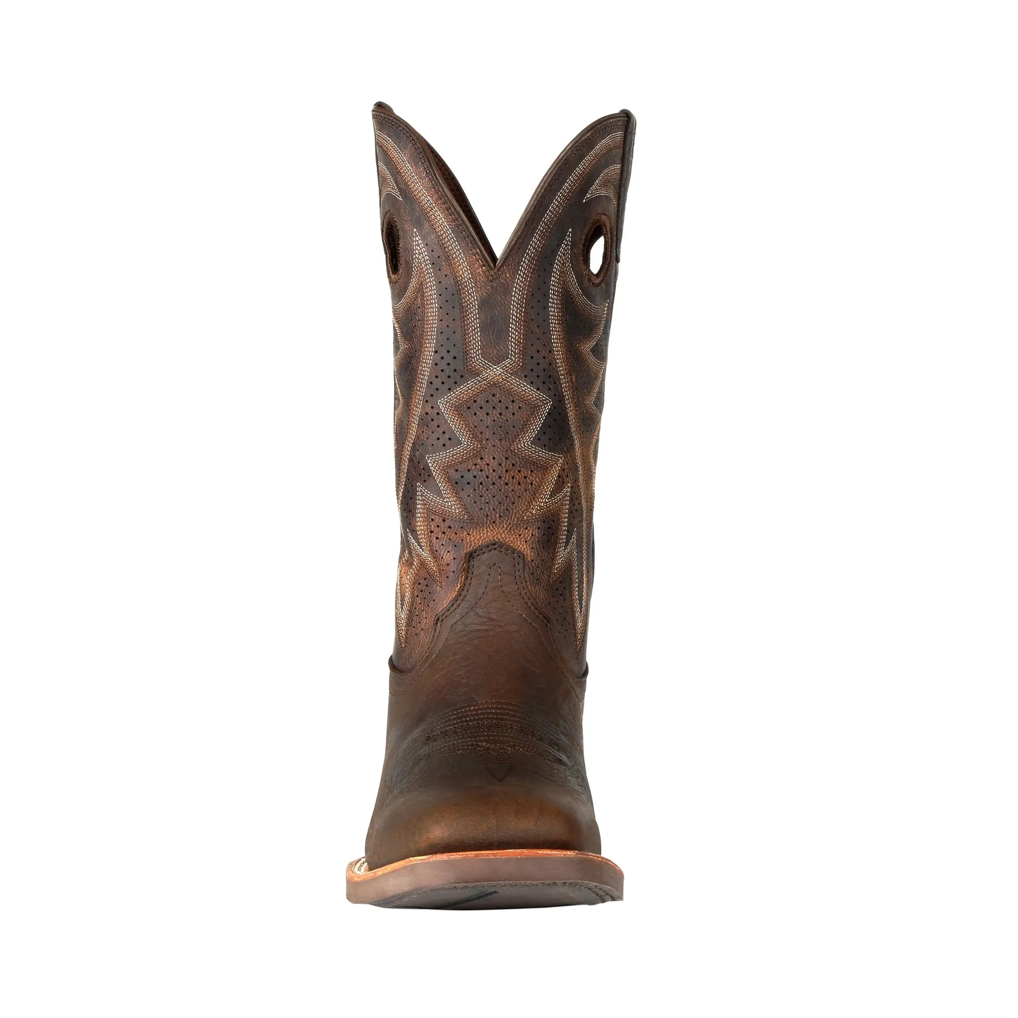 Durango Men's Rebel Pro Bay Brown Ventilated Leather Square Toe Boot DDB0264