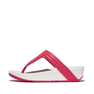 FitFlop x Song Hye Kyo <br>LOTTIE Contrast-Stitch Padded Toe-Post Sandals