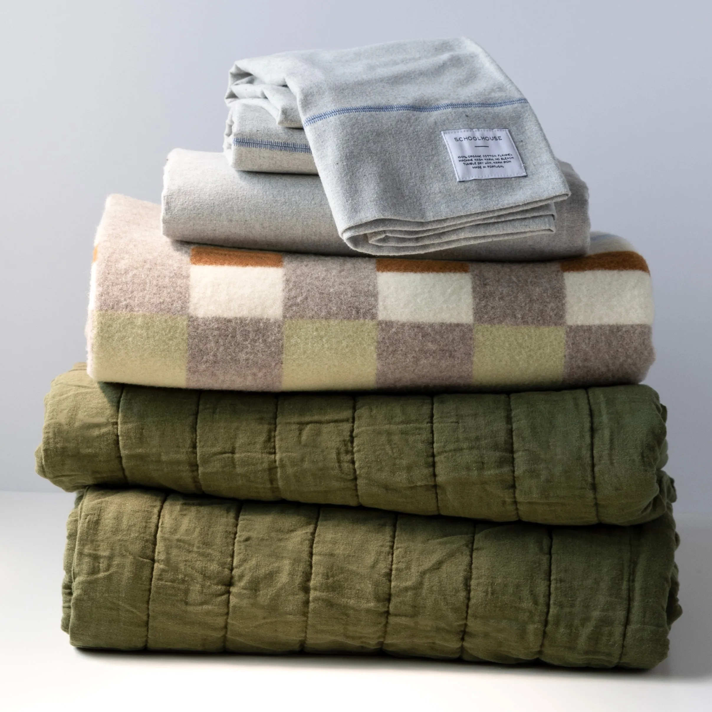 Flannel Pillow Cases, Set of 2