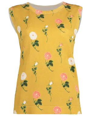Floral Crewneck Shell