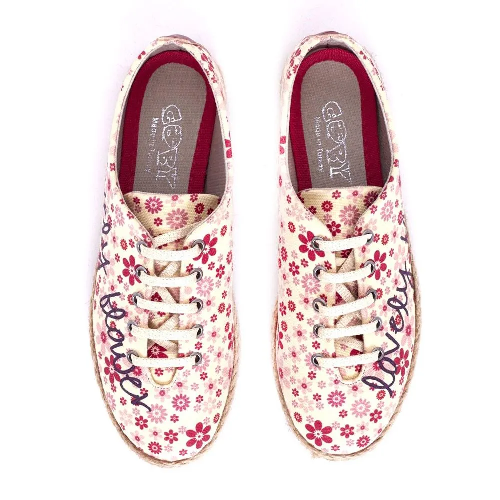 Flowers Ballerinas Shoes FBR1226