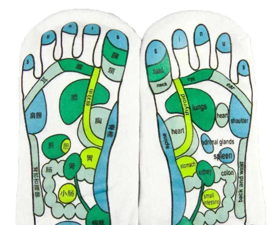 Foot Meridian Pedicure Health Socks