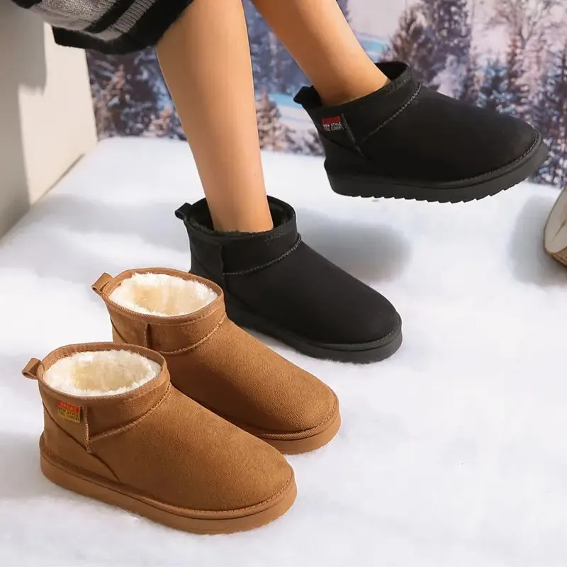 FROSTHAVEN™ UNISEX SOLID COLOR SNOW WINTER BOOTS