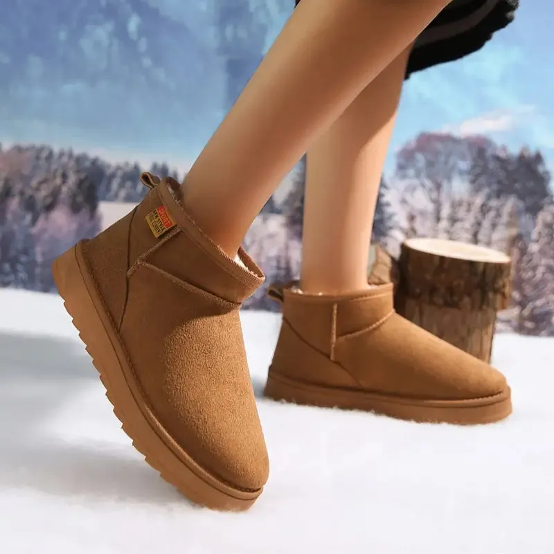 FROSTHAVEN™ UNISEX SOLID COLOR SNOW WINTER BOOTS