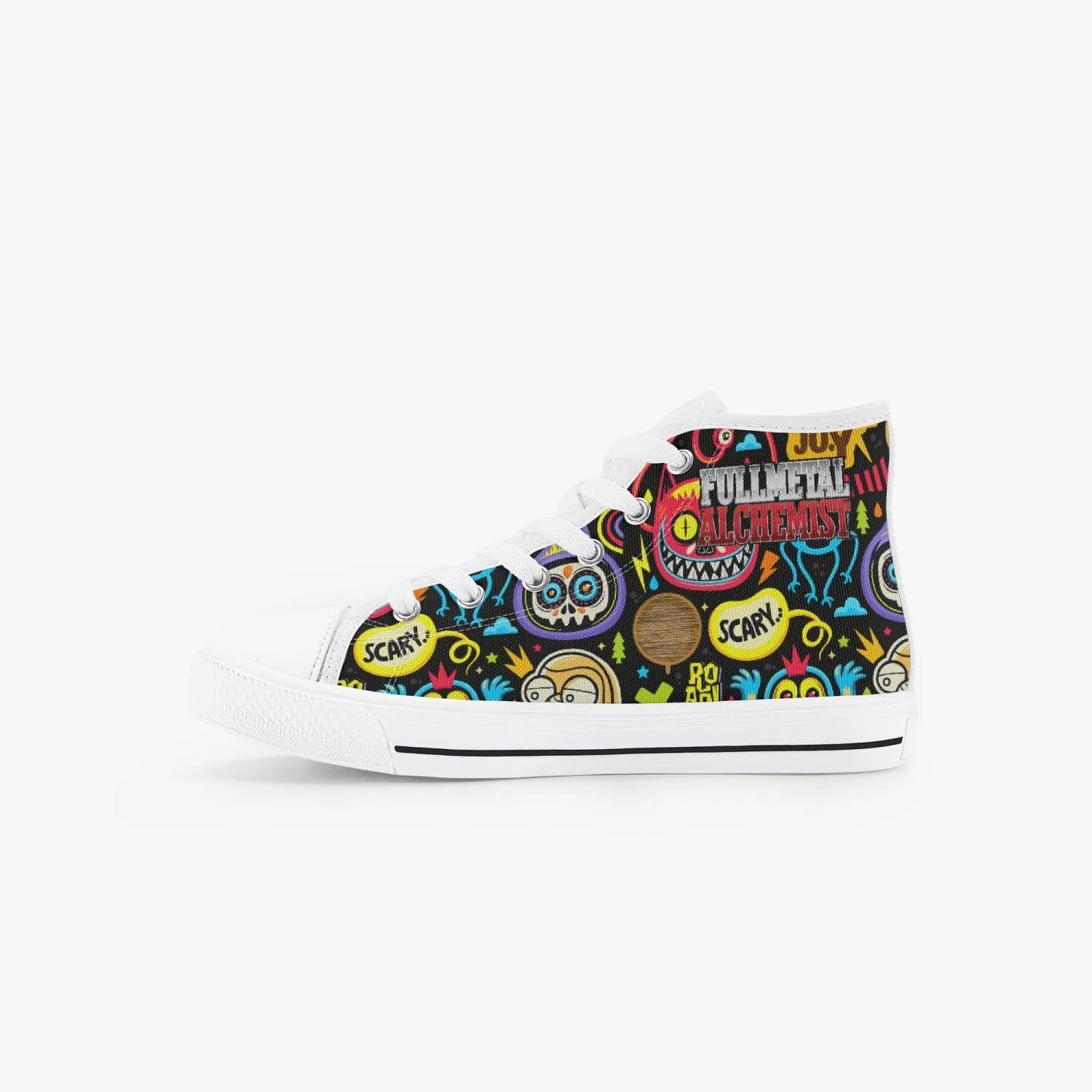 Fullmetal Alchemist Gluttony Kids A-Star High Anime Shoes
