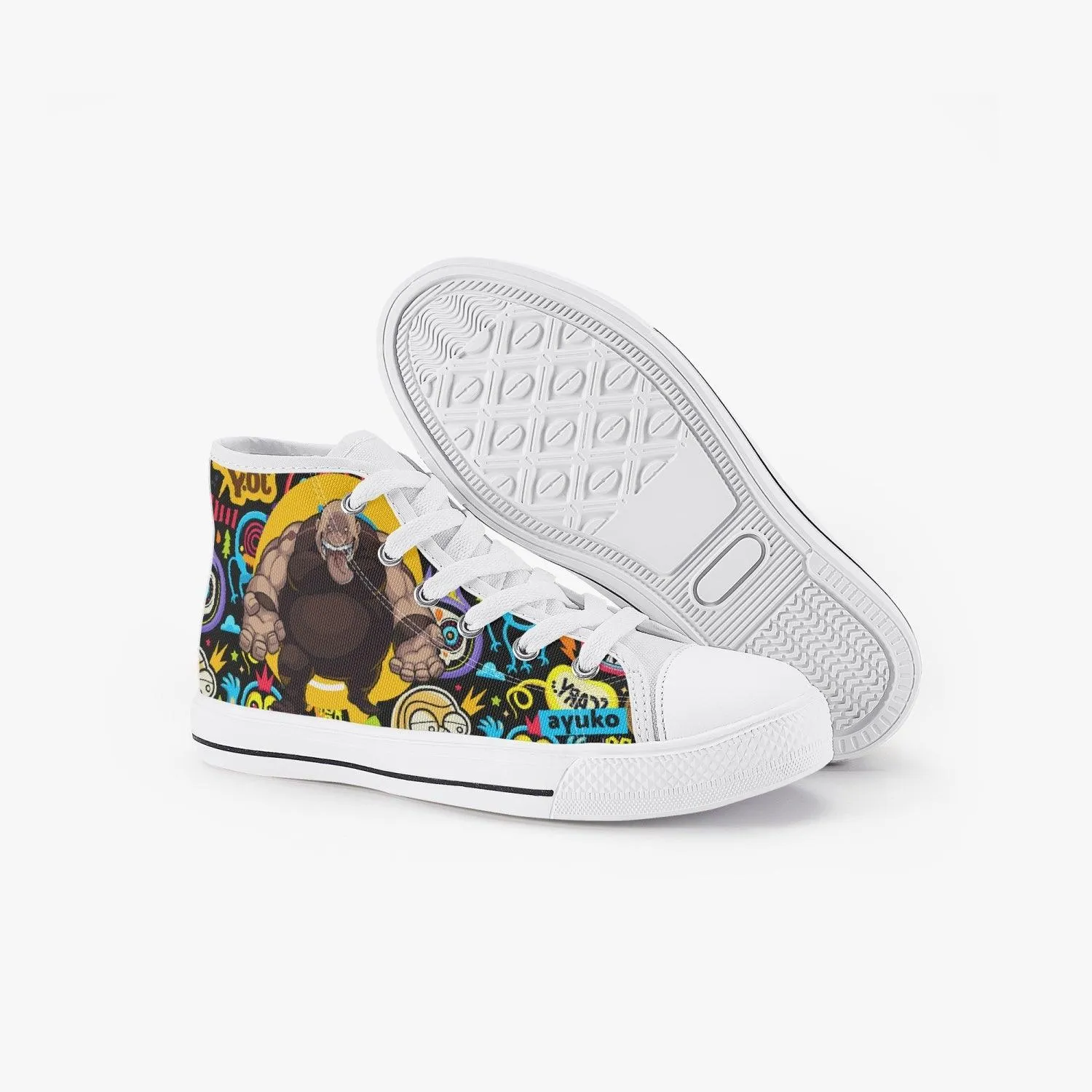 Fullmetal Alchemist Gluttony Kids A-Star High Anime Shoes