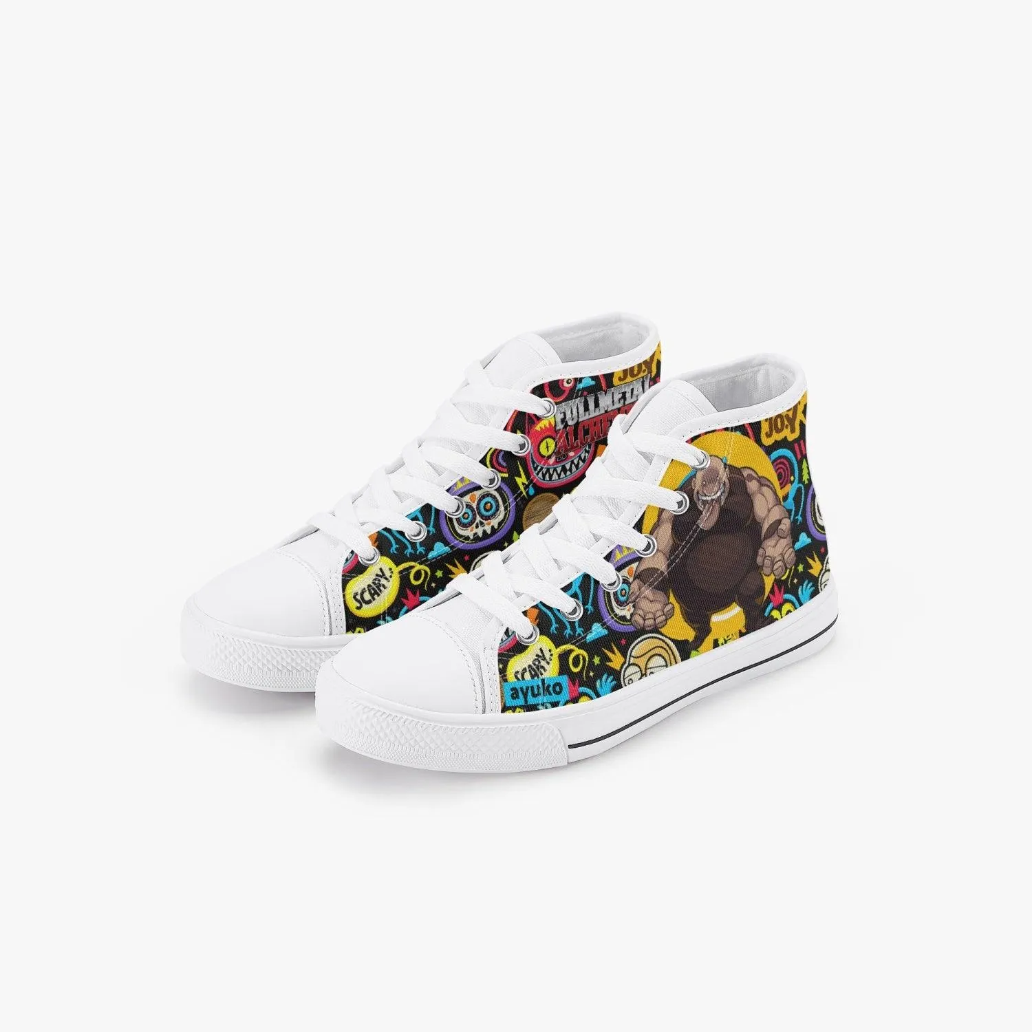 Fullmetal Alchemist Gluttony Kids A-Star High Anime Shoes