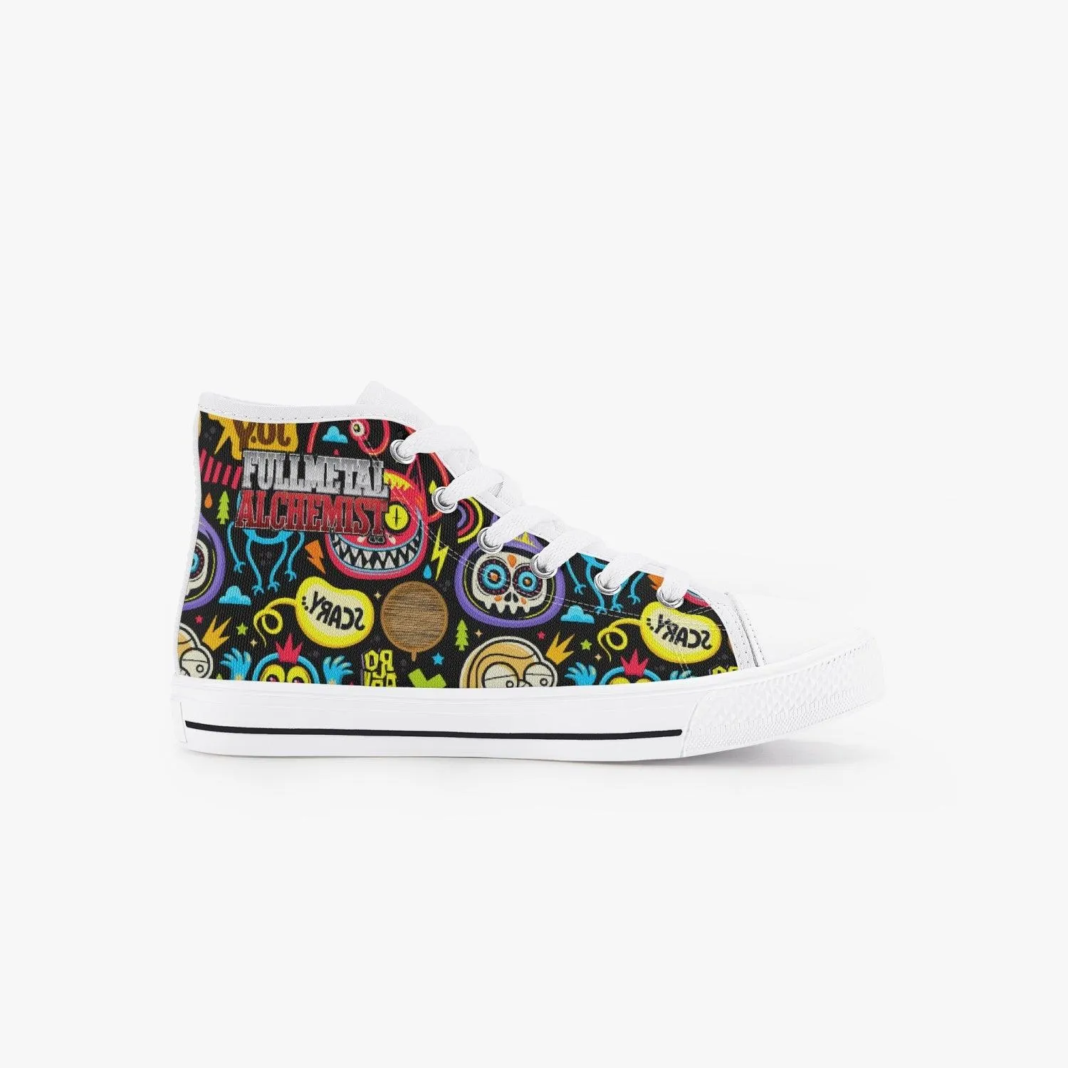 Fullmetal Alchemist Gluttony Kids A-Star High Anime Shoes