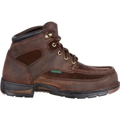 Georgia Boot Men's Athens Chocolate Steel Toe Waterproof Work Boots G7603