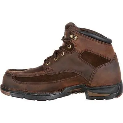 Georgia Boot Men's Athens Chocolate Steel Toe Waterproof Work Boots G7603