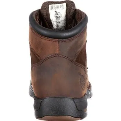 Georgia Boot Men's Athens Chocolate Steel Toe Waterproof Work Boots G7603