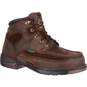 Georgia Boot Men's Athens Chocolate Steel Toe Waterproof Work Boots G7603