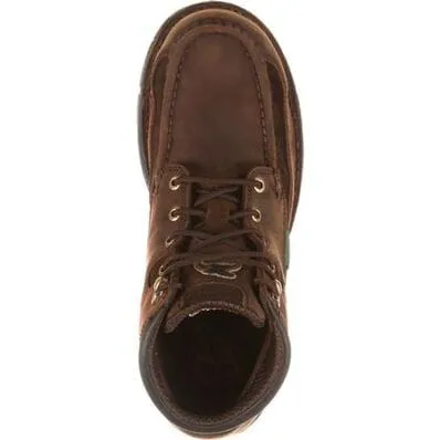 Georgia Boot Men's Athens Chocolate Steel Toe Waterproof Work Boots G7603