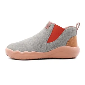 Granada Light Grey Wool Boots Men