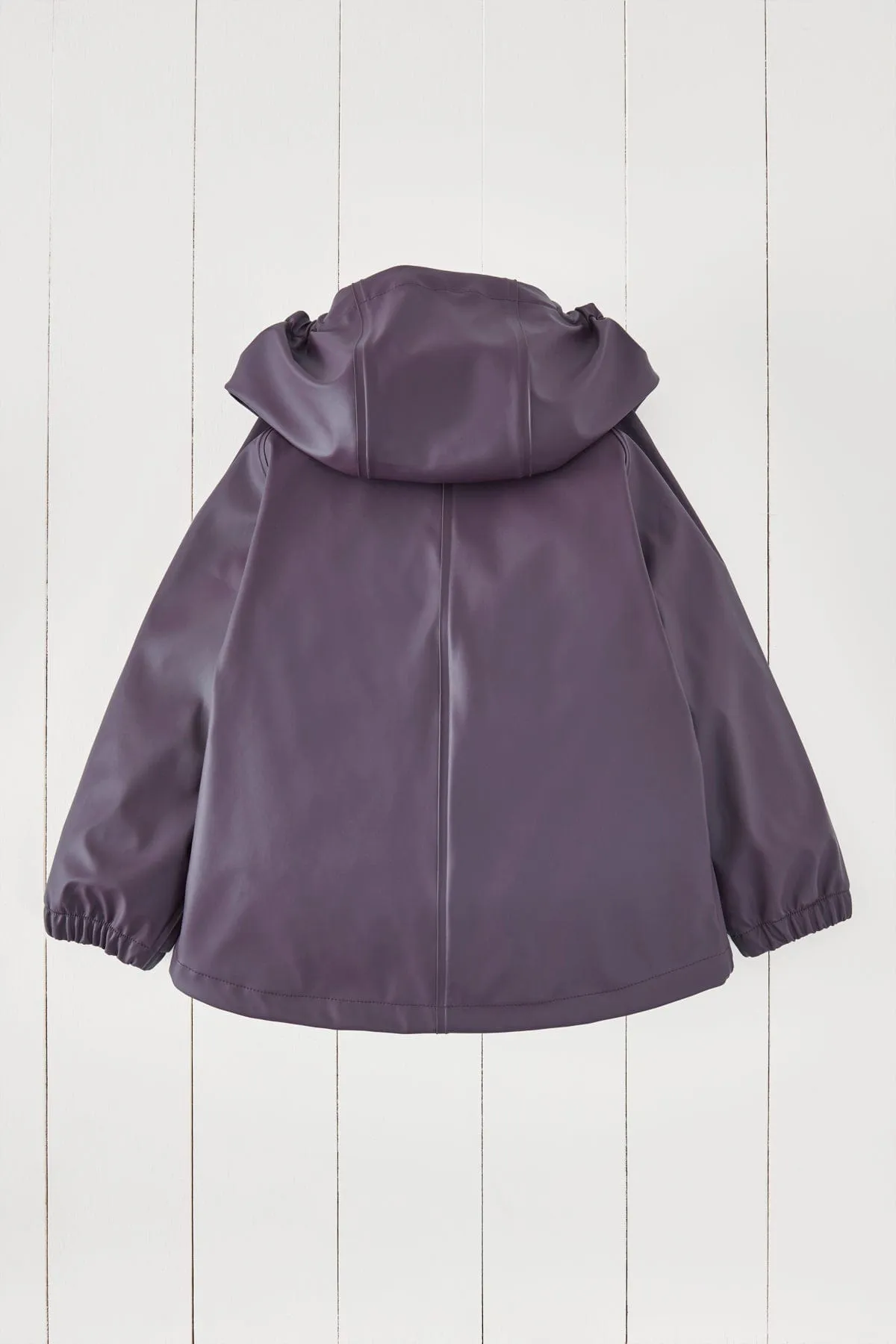 Grass & Air Kids Waterproof Rain Jacket (Amethyst Purple)