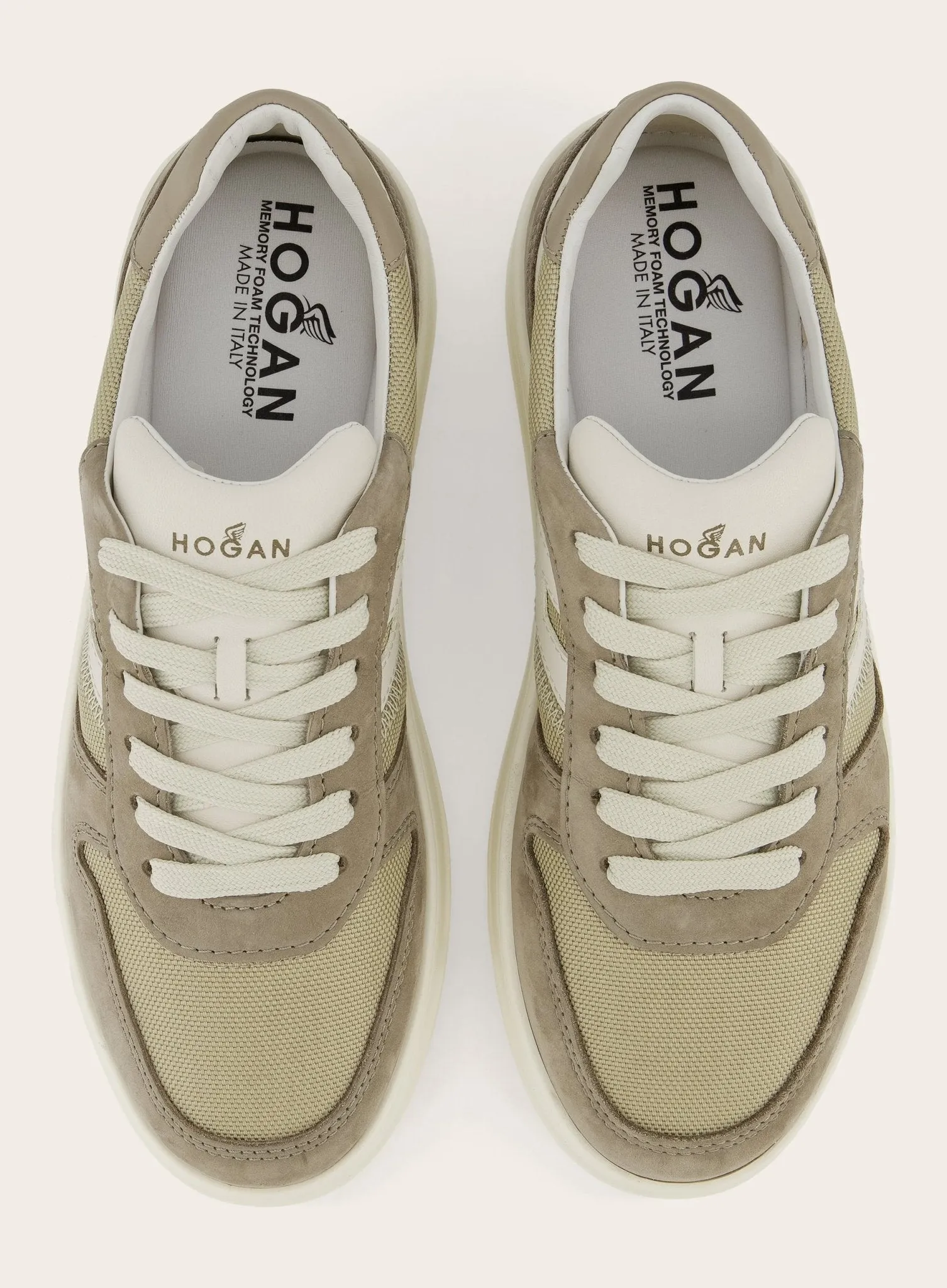 H630 sneakers van suède