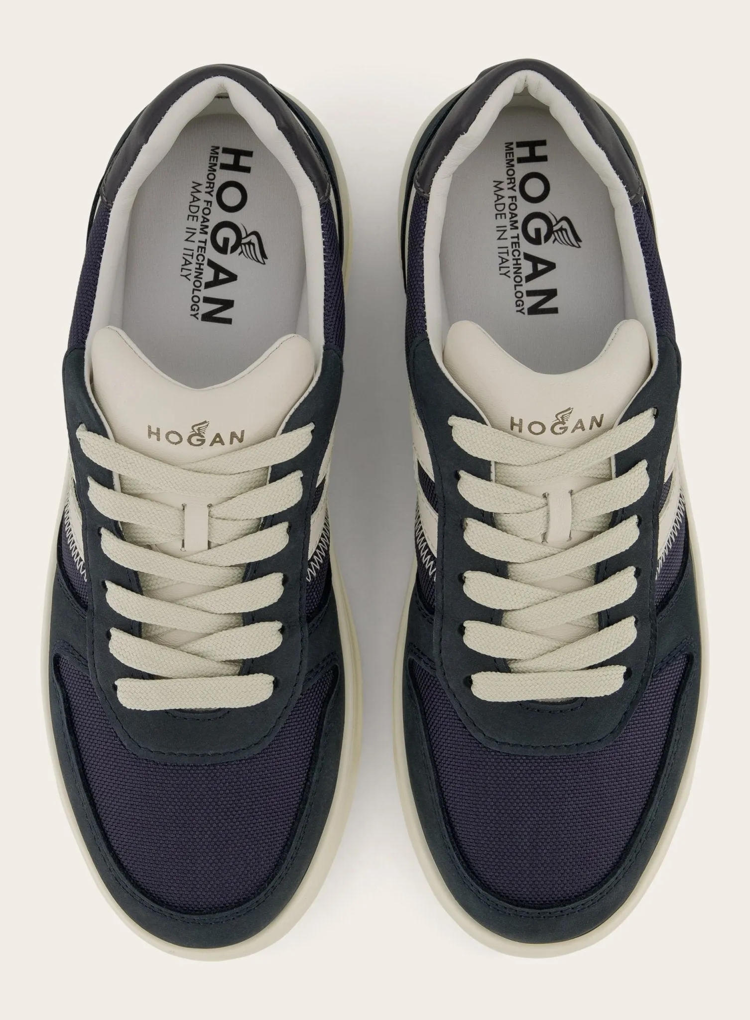 H630 sneakers van suède