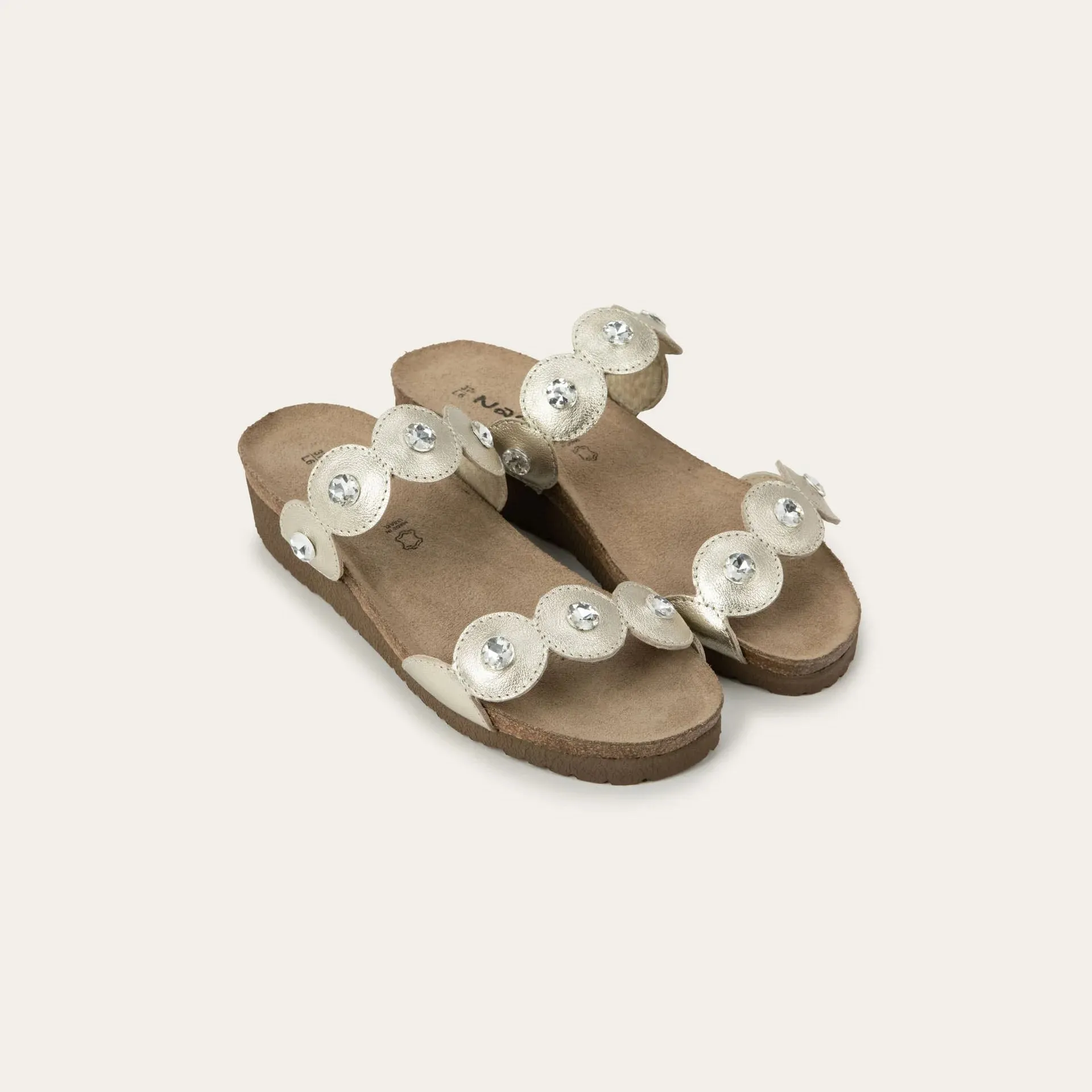 HAILEY RADIANT GOLD LEATHER